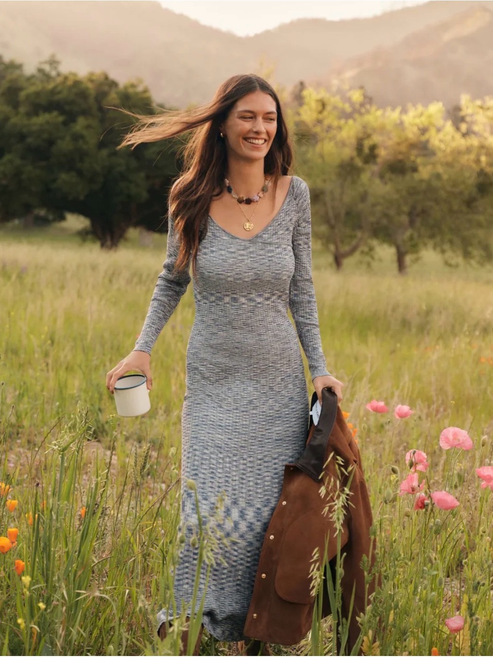 Greylin Harper Off the Shoulder Long-Sleeve Dress- Sold at Tuckernuck